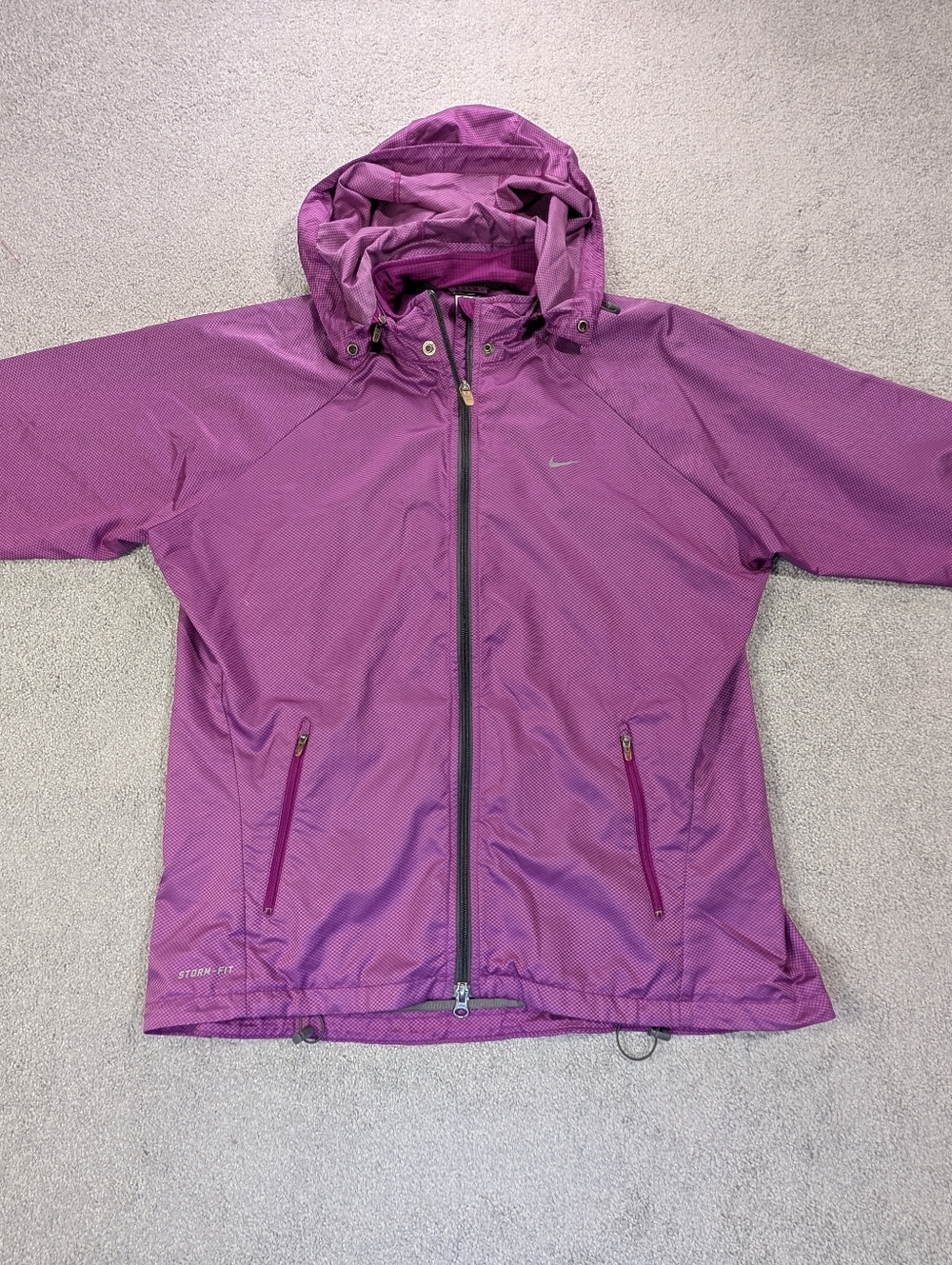 Nike Storm-FIT Element Reflective Running Jacket – Women’s XL – Purple‎